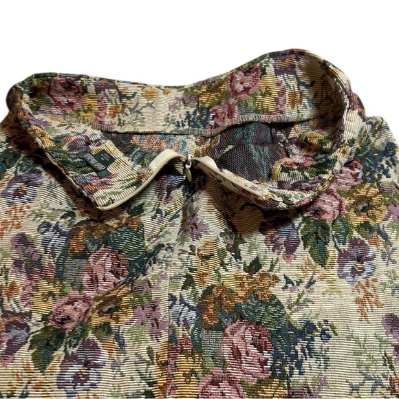 Wild Fable Coquette Romantic Floral Garden Mini Jacquard Tapestry Y2K Miniskirt - Picture 4 of 14